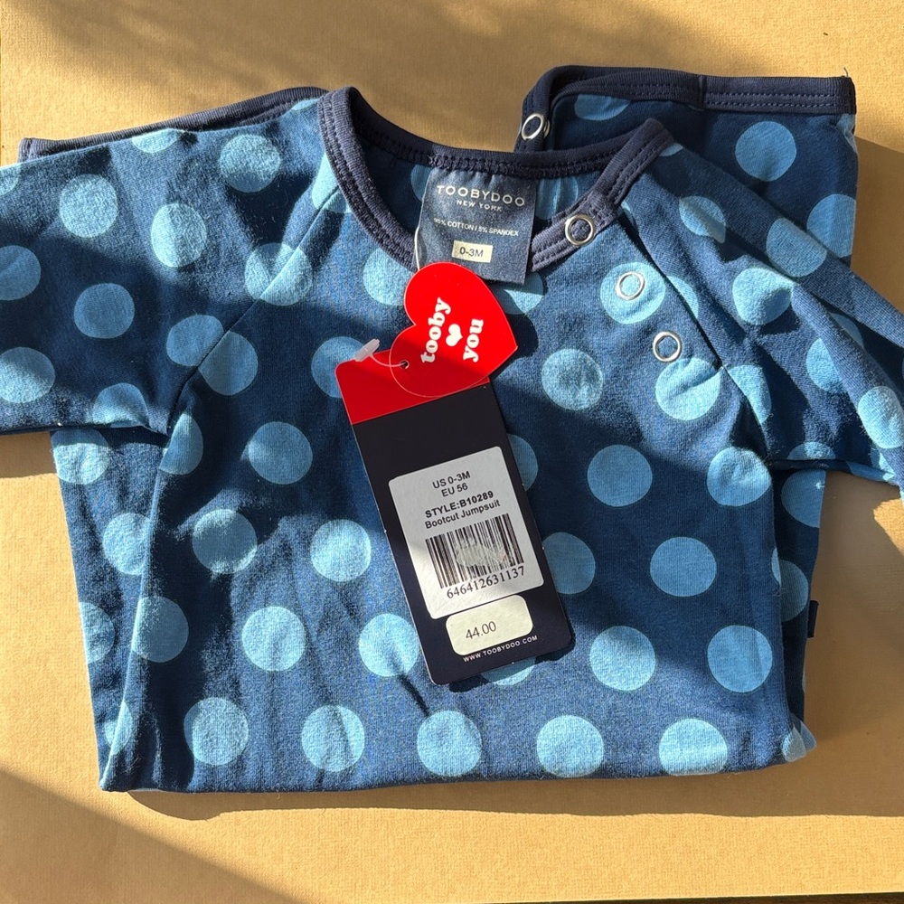 Toobydoo Polka Dot 0-3M Clothes